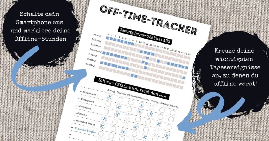 Digital Detox Habit Tracker Free Download